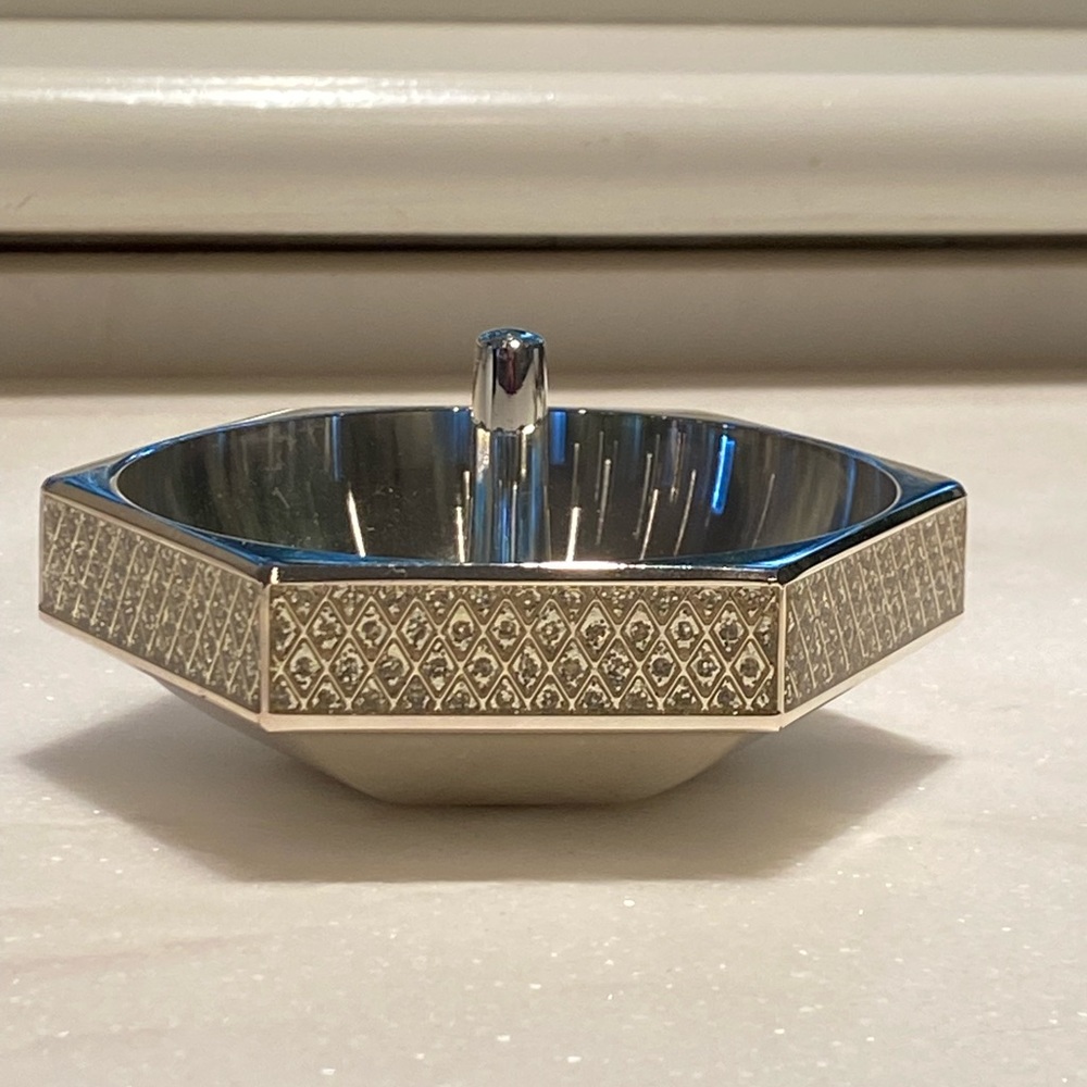 Silver Waterford ring holder